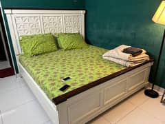 Bed, Cupboard, Console for Sale