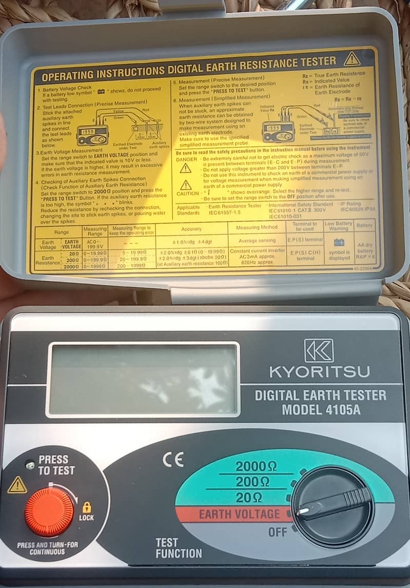 Earth tester 1