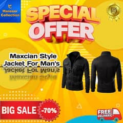 maxcian Style Jacket For Man's