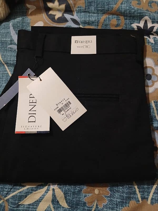 Diners Black cotton jeans new 0