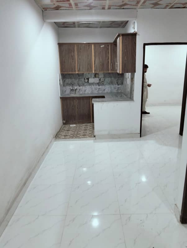 Newly Constructed Flat 2 bed loung kitchen bath Abbot Road near Dunya News Lahore 0