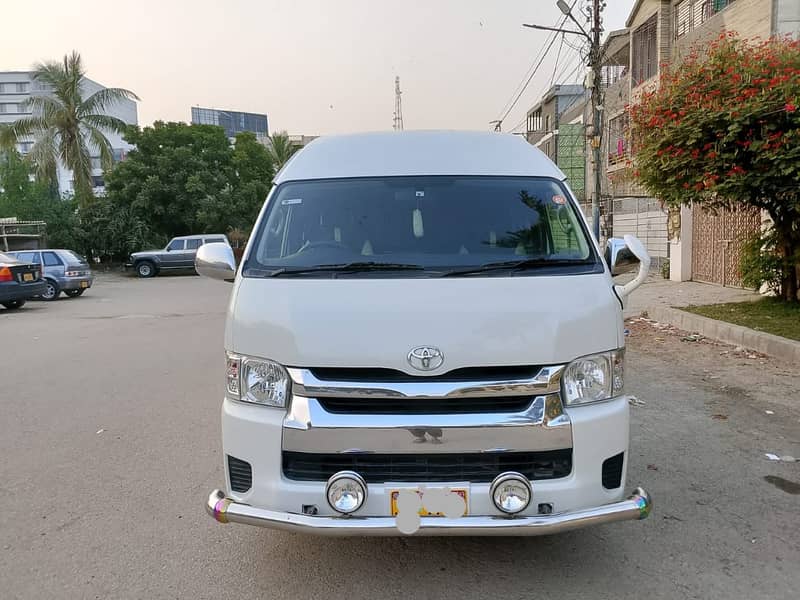 Toyota Hiace 2014 High Roof Tourer 0