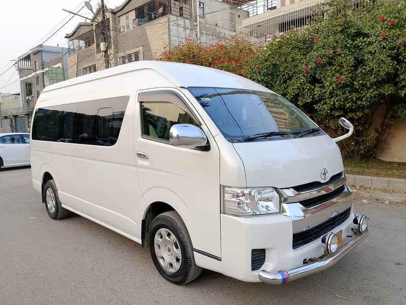 Toyota Hiace 2014 High Roof Tourer 2