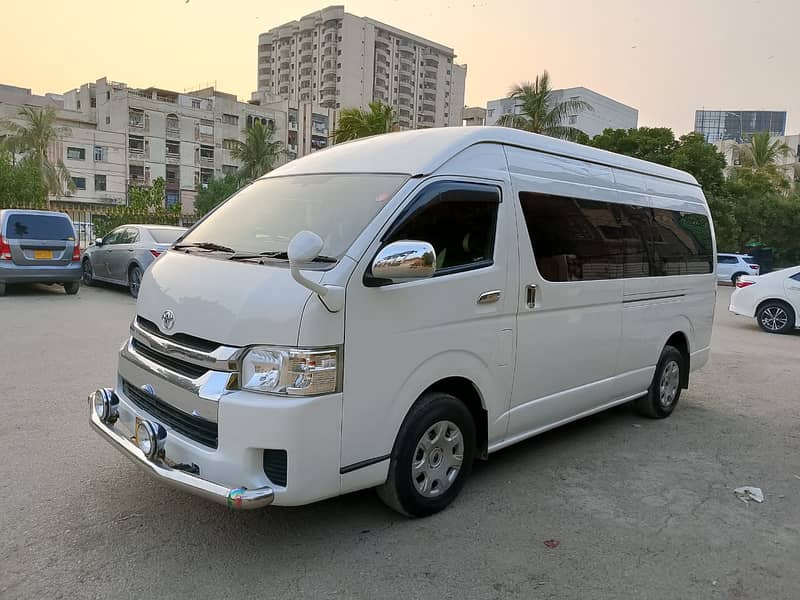 Toyota Hiace 2014 High Roof Tourer 3