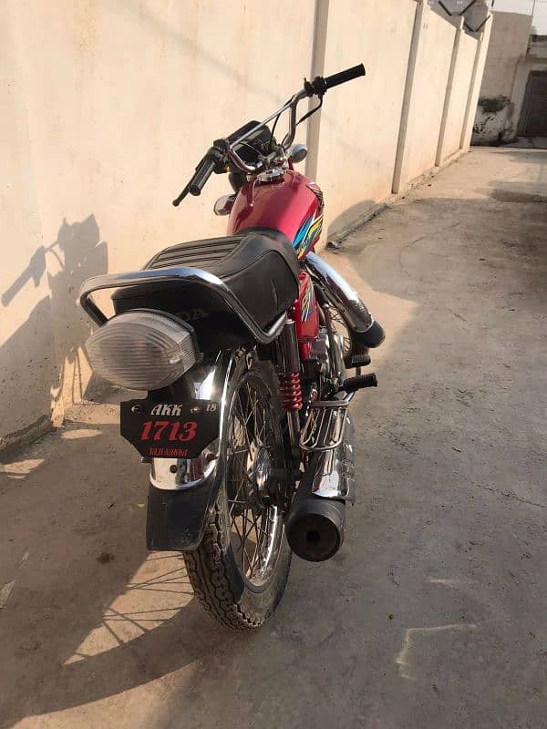 2018 model 125 , Good conditions in Pindi Gheb City 2