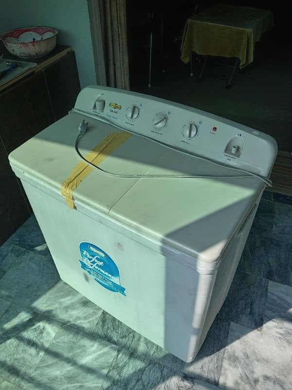 Super Asia double drum washing machine 0