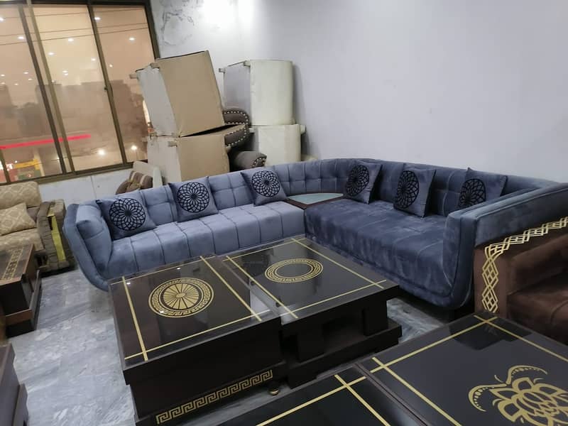 L-shape sofa set/Corner sofa for sale/7 Seater sofa/elegant sofa set 8