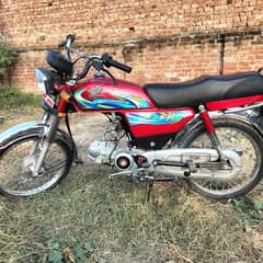 Honda CD 70 2023 and 24 draw in sep