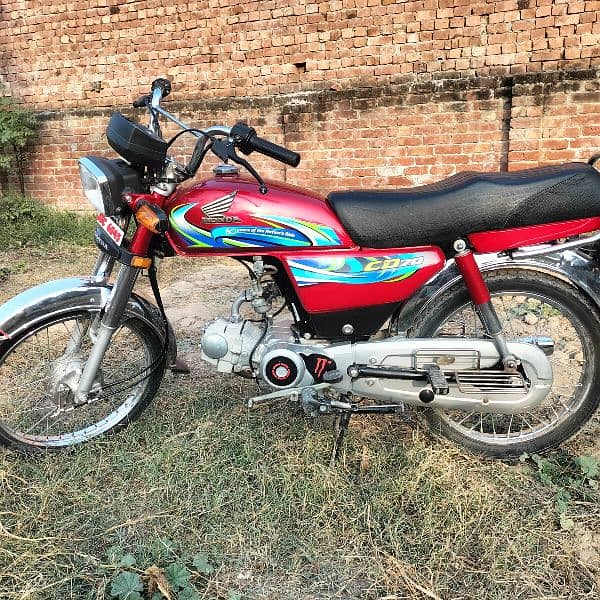 Honda CD 70 2023 and 24 draw in sep 0