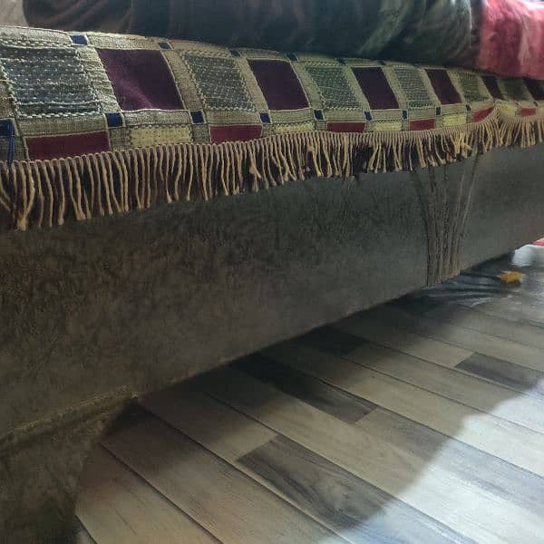 Wooden Bed with Matress 2