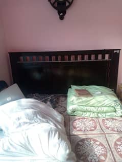 double bed with dressing table