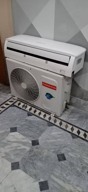 Chang Hongruba dc inverter indor rapir Gas nahi hai  1.5 ton 4