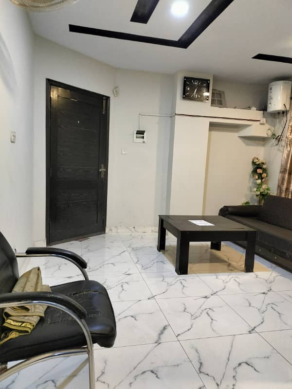 1 Bedroom Furnished Apartment Available For Rent in E-11/2 Medical society 1