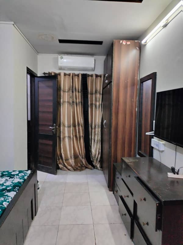 1 Bedroom Furnished Apartment Available For Rent in E-11/2 Medical society 4