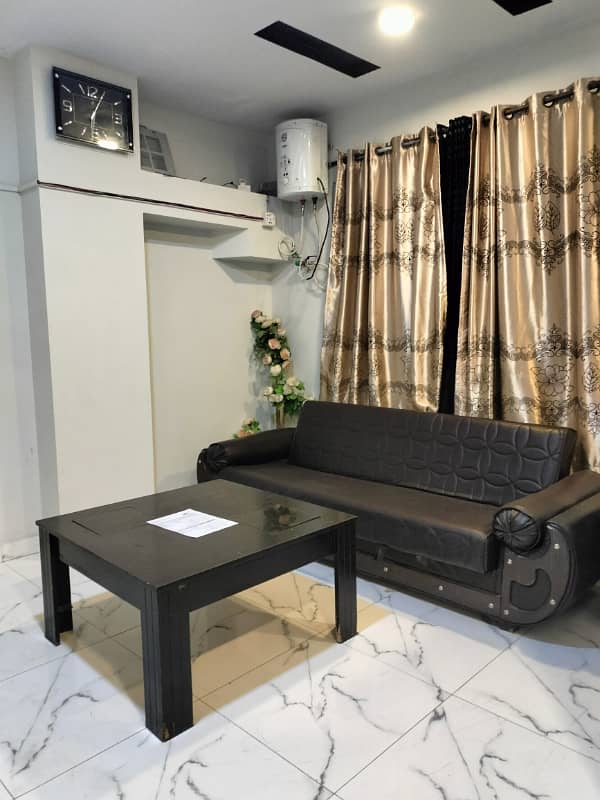 1 Bedroom Furnished Apartment Available For Rent in E-11/2 Medical society 8