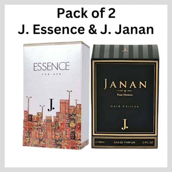 pack of two J. ESSENCE & J. Janan 1