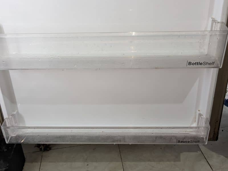 model 91999 chrome fridge with deef freezer 5