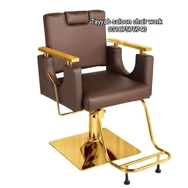 Saloon Chair/Parlour Chair/Shampoo Unit/Pedicure/Facial Bed/Trolley 9