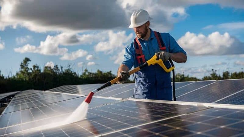 Solar cleaning & Solar installation services 0