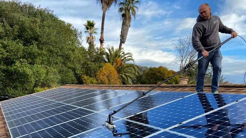 Solar cleaning & Solar installation services 1