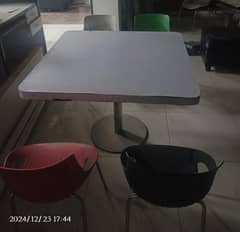 Restaurant Chairs and Table