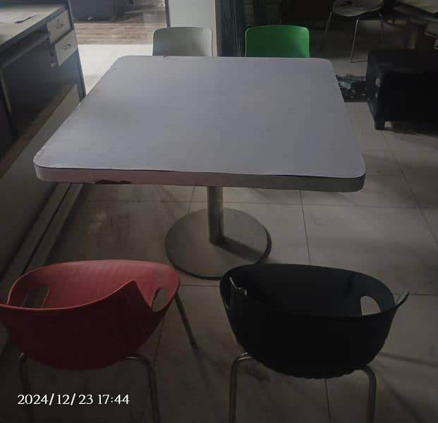 Restaurant Chairs and Table 0