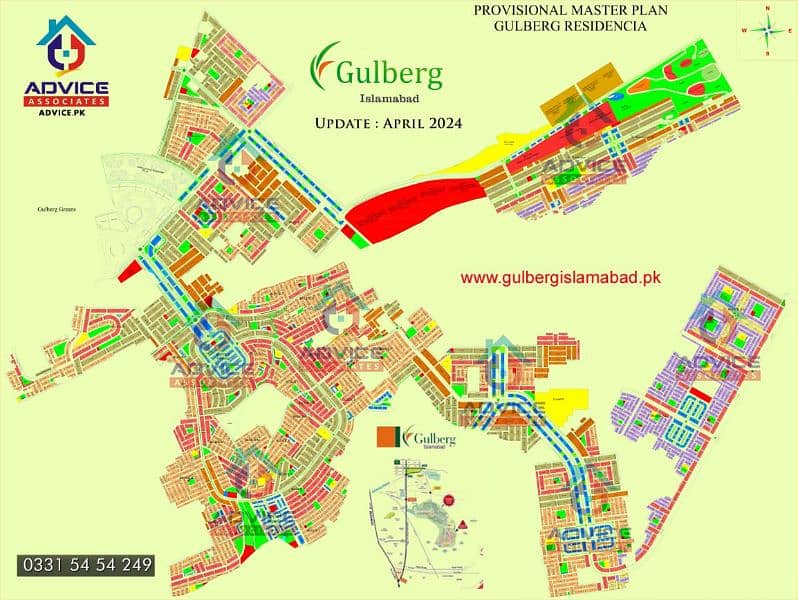 7 Marla Residential plot in P3 Block  Gulberg Residentia 0