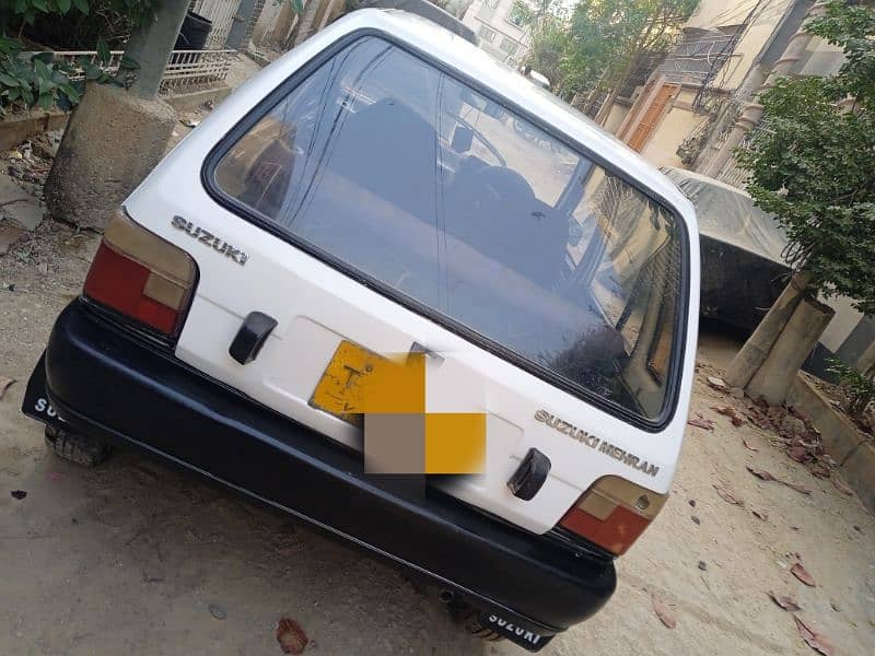 Suzuki Mehran 1991 nice car,03162397898 5