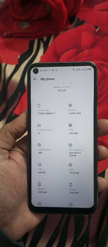 Tecno camon 17 6gb 128gb no any issue read full ad 2