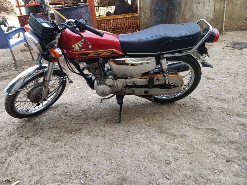 Urgent selling honda cg125SE 2