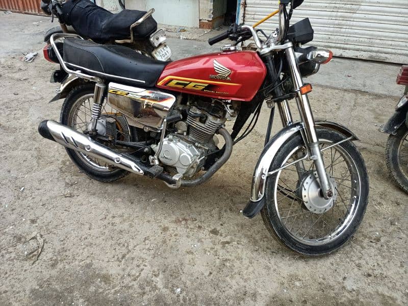 Urgent selling honda cg125SE 4