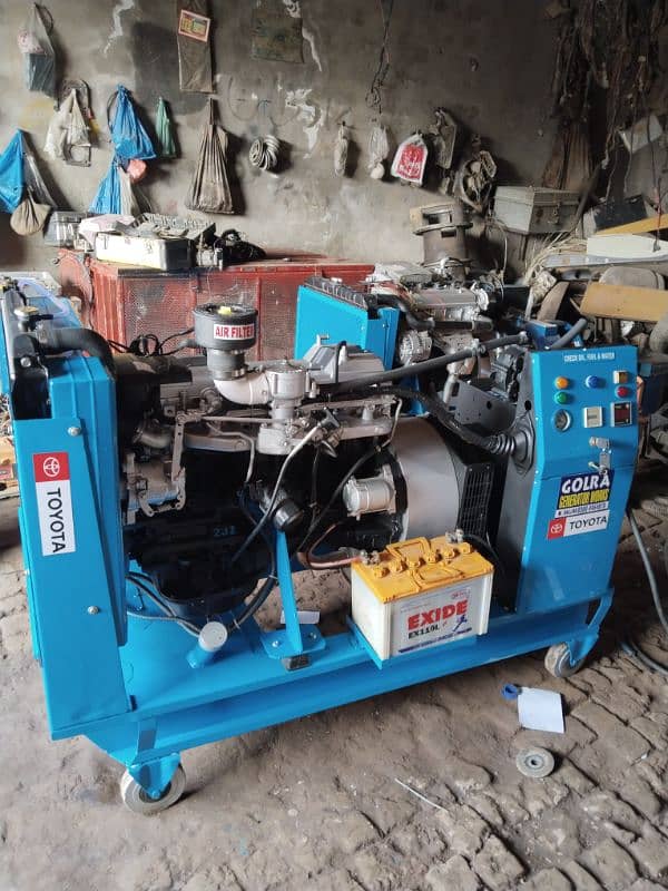 30kva new generator gas patrol lpg engine Toyota 2 jz 3000cc 0