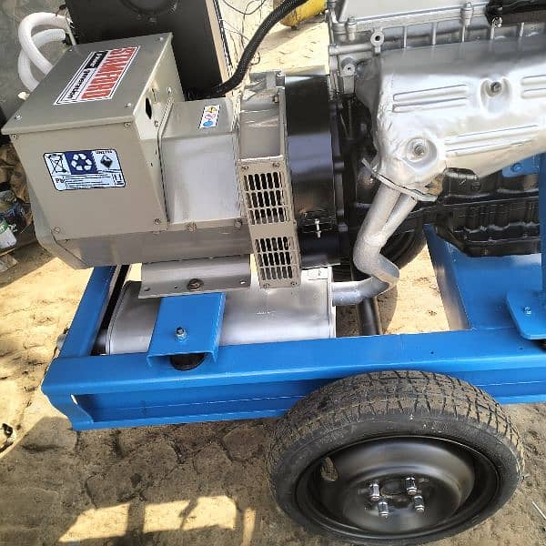 30kva new generator gas patrol lpg engine Toyota 2 jz 3000cc 11