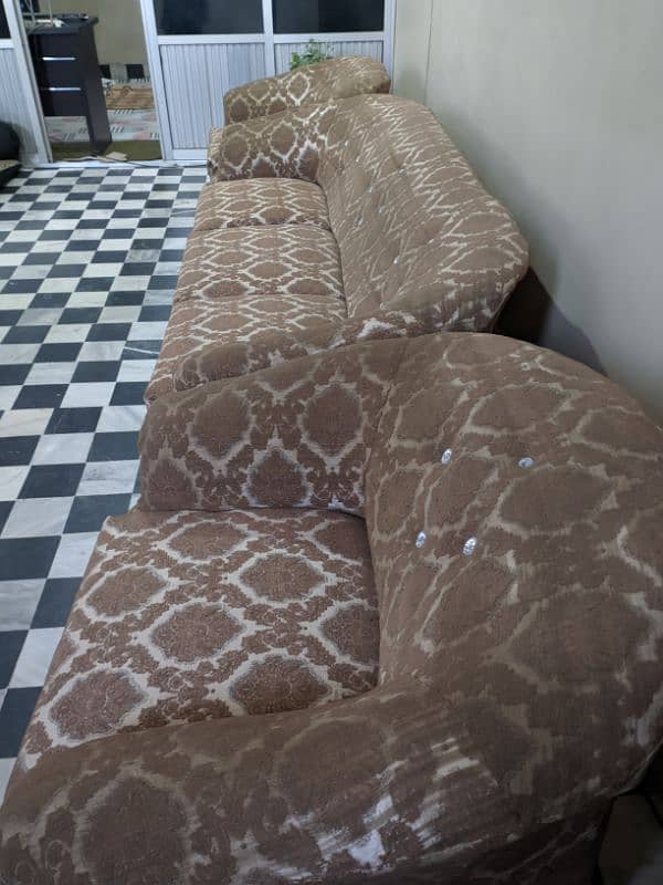 5 seater sofa set | Foam | Used 1