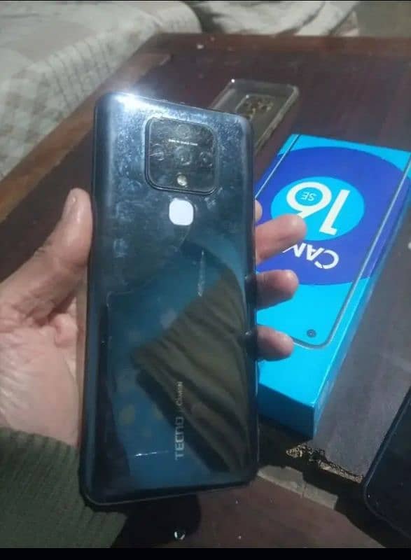 tecno camon 16se 6/128 with box 2