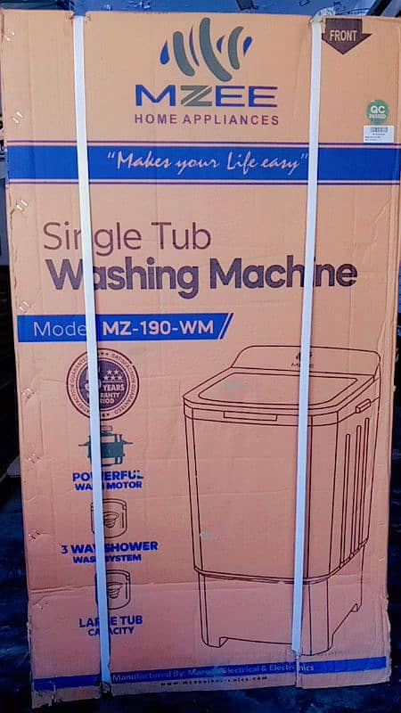 MZEE company | new | washing machine | copper binding motor 0