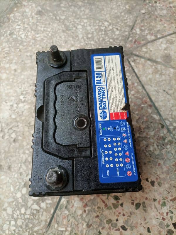 Maintenance Free Dry Daewoo DL-50 Battery 3