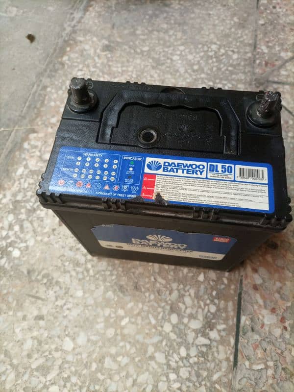 Maintenance Free Dry Daewoo DL-50 Battery 10