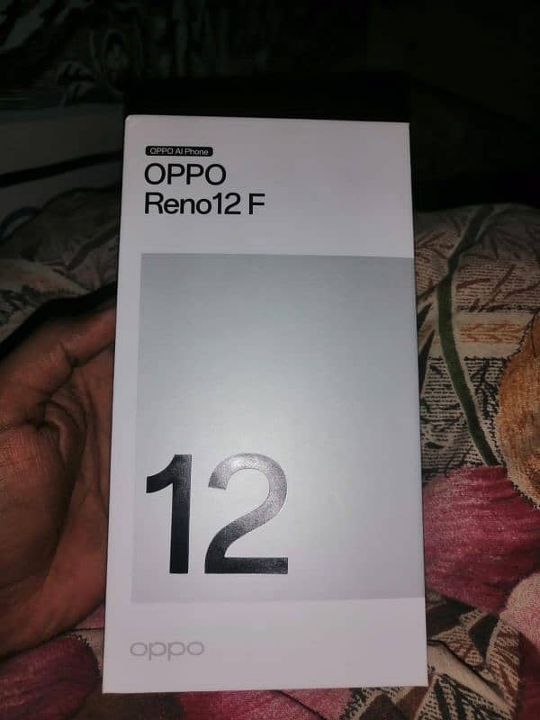 OPPO Reno 12 F just box open 3