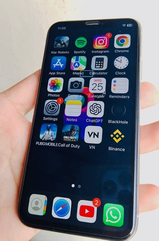 Iphone X 256gb non pta factory. 80 health. true tone . all ok 8