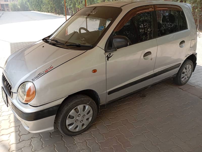 Hyundai Santro Executive 2004 Silver Neat clean Condition 3