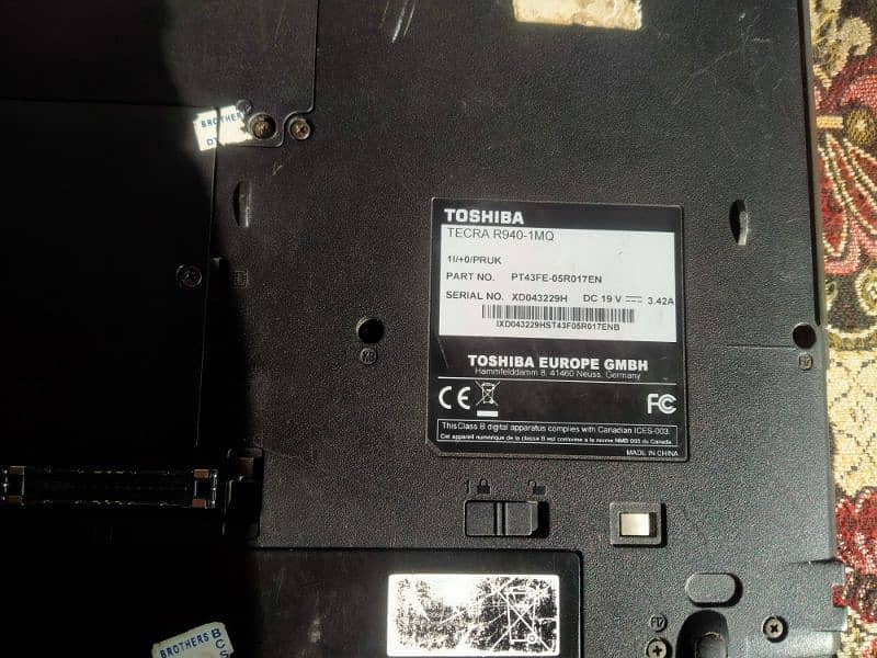 Toshiba tecra r940 4