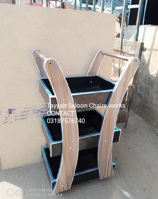 Saloon Chair/Parlour Chair/Shampoo Unit/Pedicure/Facial Bed/Trolley 13