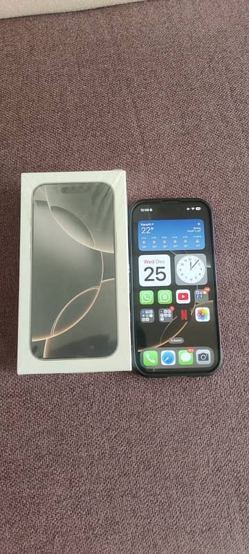 Iphone 16 pro 256gb 6