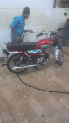 Honda CD 70 2018 model Karachi number