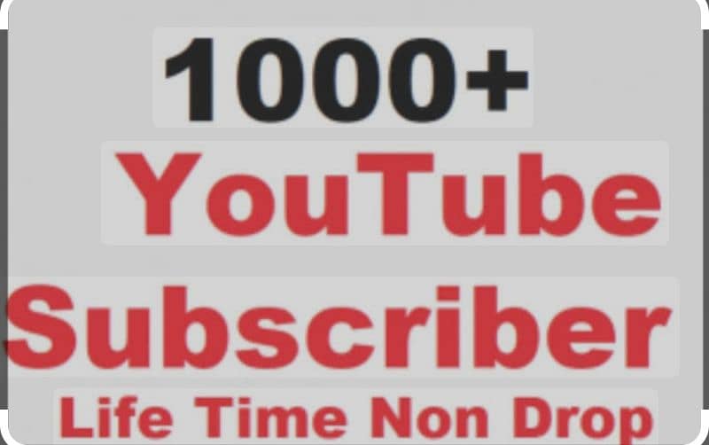 Youtube Subscribers Availabel 1