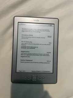 Kindle E book reader 4th generation