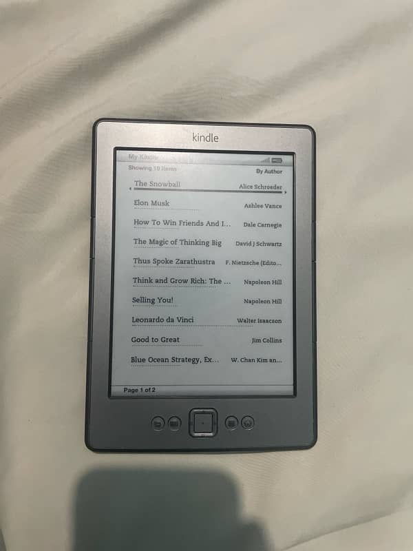 Kindle E book reader 4th generation 4