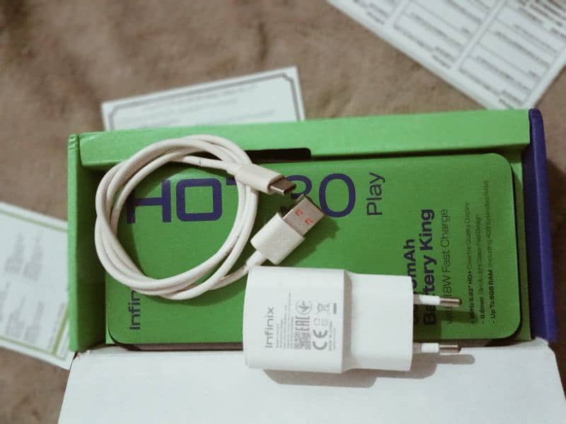 Infinix Hot 30 Play 4 64 10 10 Condition With Box Original Charger 11