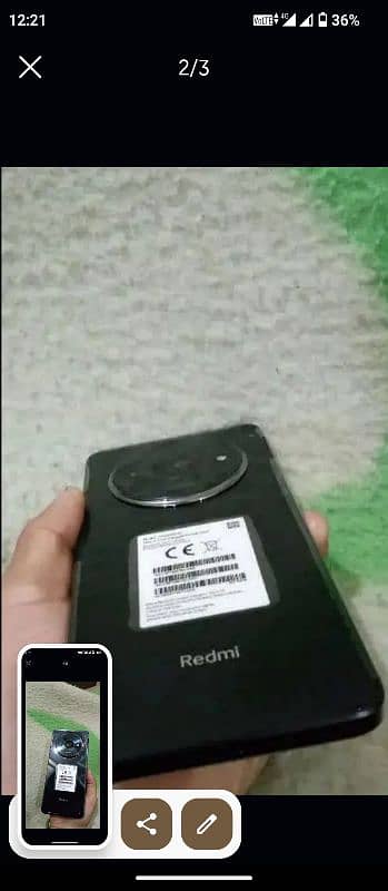 Redmi a3 4\128 condition 10 \10 2